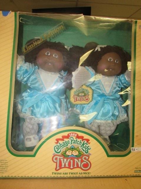 1985 cabbage patch doll twins