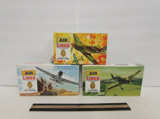 vintage plastic model airplane kits