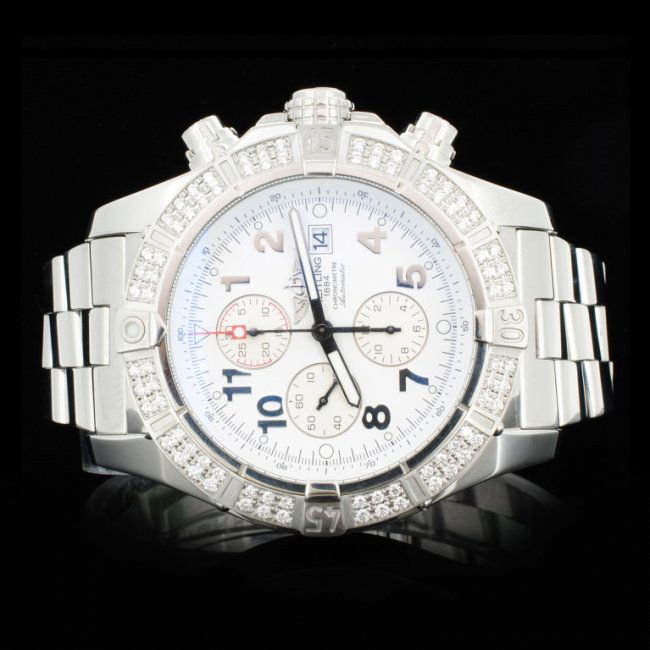 Breitling Super Avenger Diamond Men's Watch