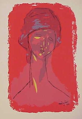 91: LITHOGRAPH, SIGNED AMEDEO MODIGLIANI : Lot 91