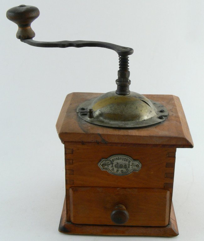 1 original alte Kaffeemühle, Leinbrocks Ideal, gute : Lot 2918