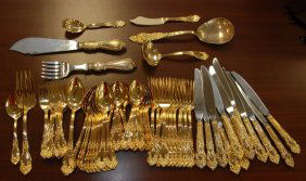 gold flatware plated barton reed silverware dollars millions purchase could ever things