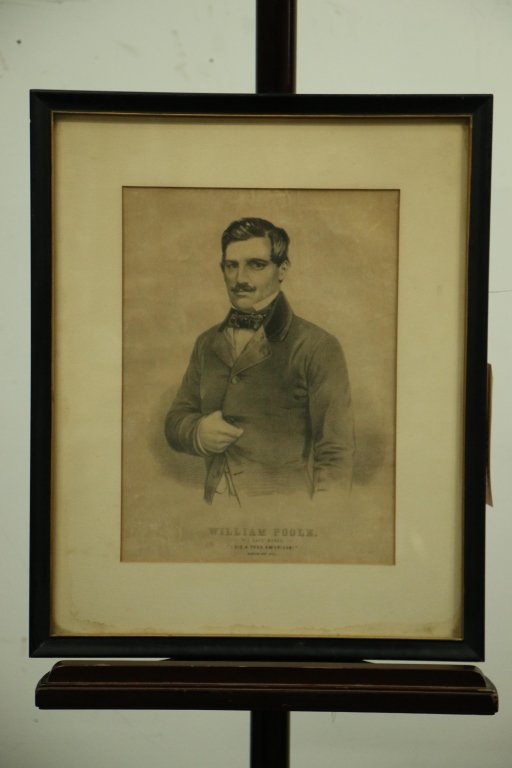 Print, 19th C. Boxing. William Poole.