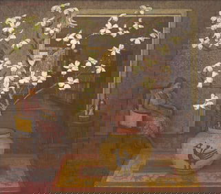 Emma Fordyce MacRae (American, 1887-1974) Dogwood in Hopi, 1954