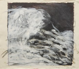 Pat Steir (American, b. 1940) Wave Drawing B, 1983-84