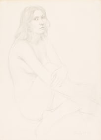 William H. Bailey (1930-2020), Seated Model, 1973.