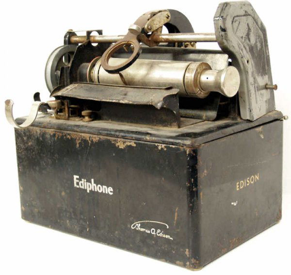 159 EDISON EDIPHONE DICTATION MACHINE Lot 159