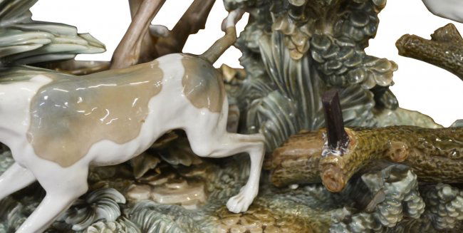 lladro deer figurine