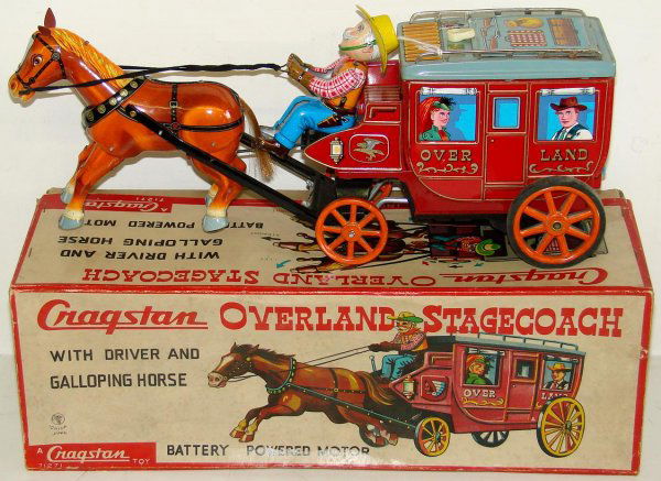 541: CRAGSTAN OVERLAND STAGECOACH TOY : Lot 541