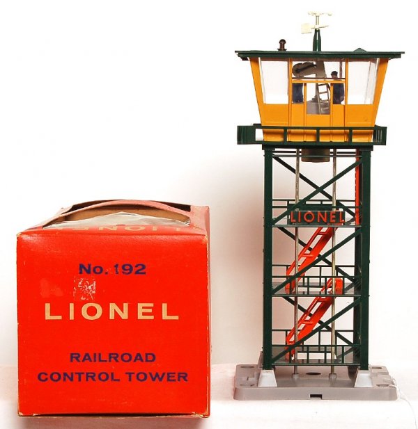 2837 Lionel 192 Railroad Control Tower in OB complete Lot 2837