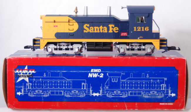 1005: USA Trains G scale Santa Fe NW-2 switcher : Lot 1005