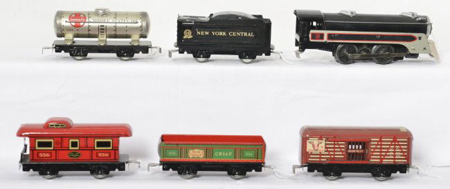 Marx 3987 Electric Train Set in OB, NYC streamline : Lot 480