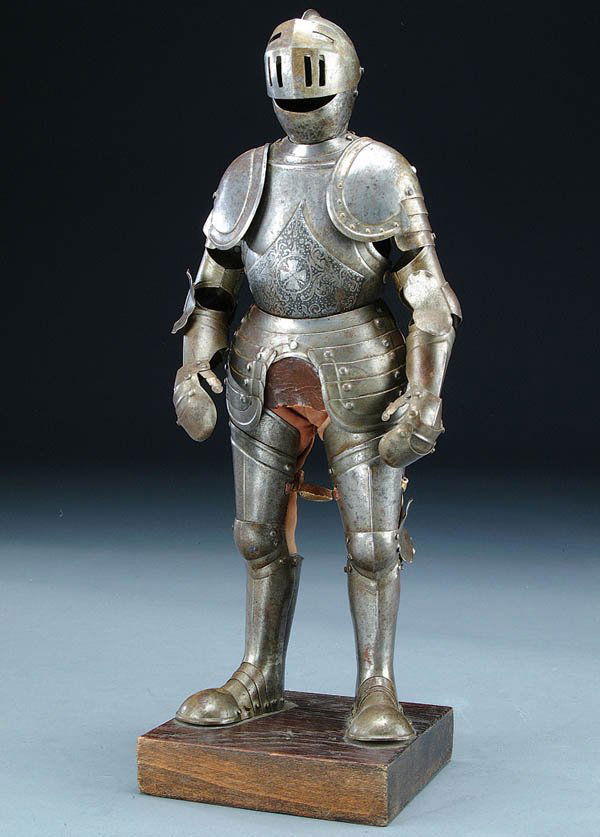 270: A Good Miniature Suit Of Armor, Victorian 19th Ce : Lot 270