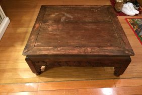 Old 19th Century Rosewood End Table