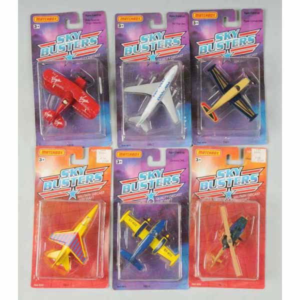 1487 Lot of 14 Matchbox Sky Busters Airplane Toys. Lot 1487