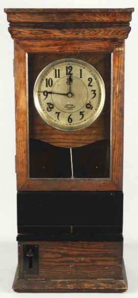 204 international time recording company clock lot 204 time recording