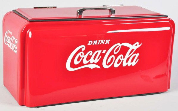 315: Very Rare Coca-Cola Countertop Cooler. : Lot 315