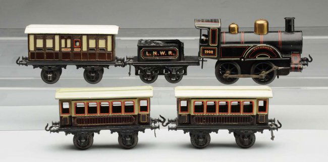 Bing 1 Gauge King Edward VII Passenger Train Set. : Lot 692