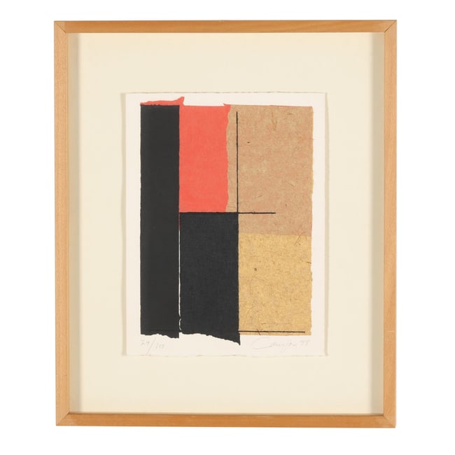 Rafael Canogar (Spanish, b. 1935),  La Tierra