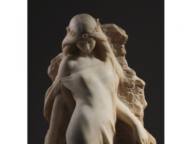 GIUSEPPE GAMBOGI (19/20C Italy) Ophelia Sculpture Lot 270