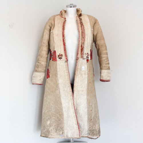 Buffalo Skin Native American Coat dated 1924 Lot 503