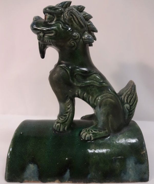 chinese foo dog statue antique