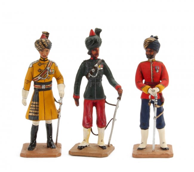 Greenwood & Ball Indian Army figures in Dress uniform, : Lot 401