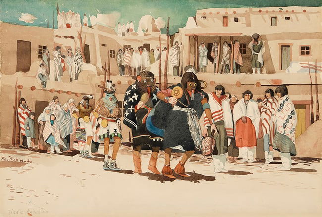 Red Robin (1912-1991, Zuni), 