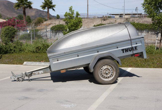 Tonka fold down trailer and jeep #5