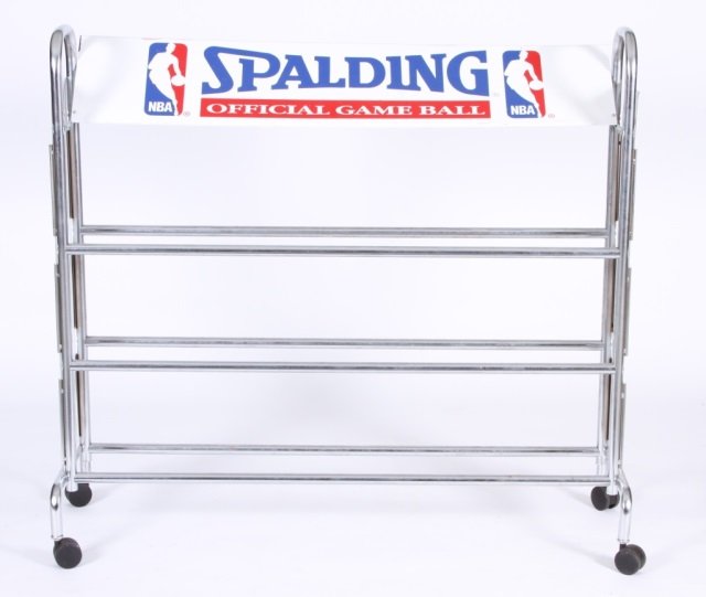 SPALDING NBA BALL RACK Lot 409