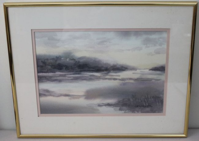 BILL OPLINGER ORIGINAL WATERCOLOR LOWCOUNTRY : Lot 64