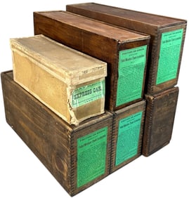 ORIGINAL BEGGS LIVE STEAM TRAIN BOXES