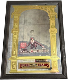 LIONEL TRAINS DECORATIVE MIRROR