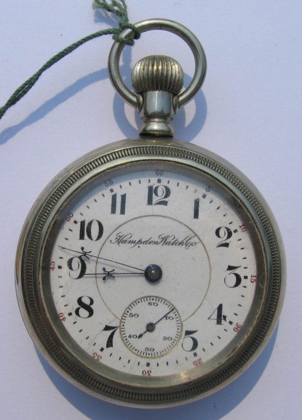 6 Hampden Watch Co Pocket Watch Lot 6