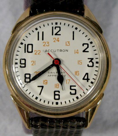 228: Bulova Accutron 214 Railroad Approved Wrist Watch : Lot 228