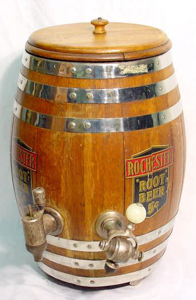 210: Oak Rochester Root Beer Barrel NR : Lot 210