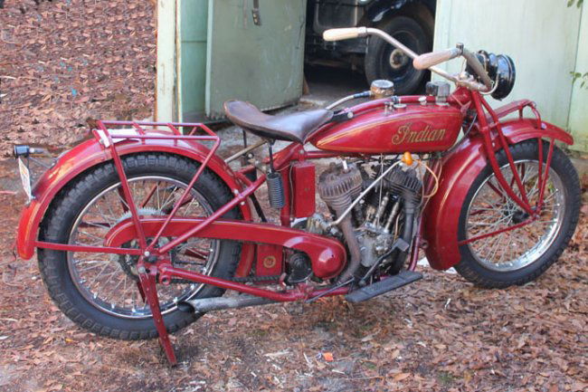 1924 Indian Scout Motorcycle : Lot 1187