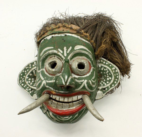 4220 Masks, two East Indian masks Lot 4220