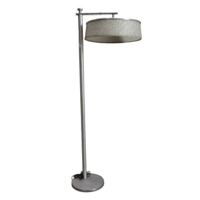 A Mid-Century Modern adjustable floor lamp