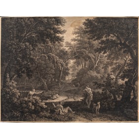 Print, William Woollett and John Browne