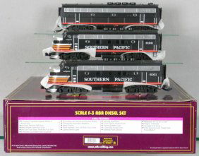 MTH 20-2306-1 SOUTHERN PACIFIC ABA DIESELS : Lot 457