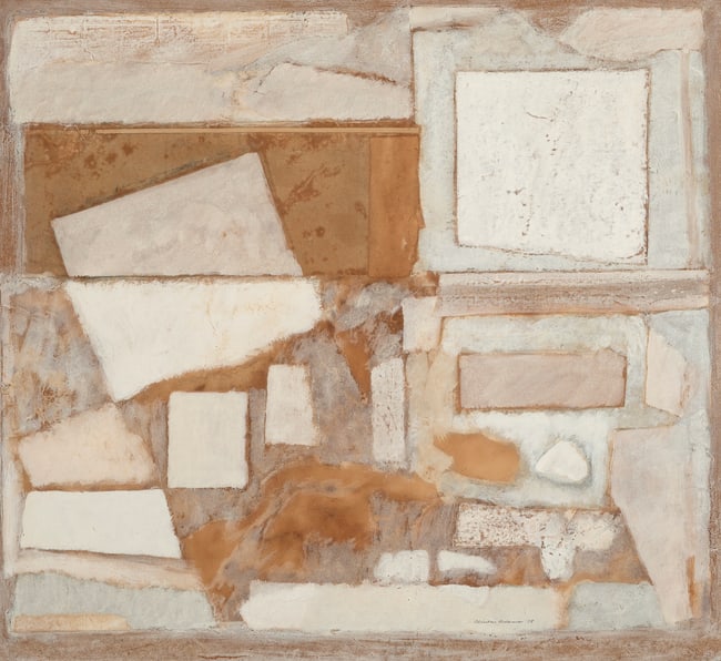 Clinton Adams, Untitled (Geometric Abstraction), 1958
