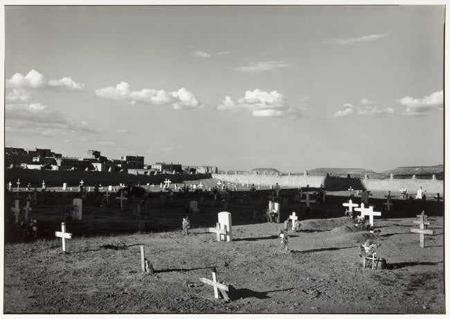 Paul Caponigro, Graveyard, Acoma Pueblo, New Mexico, ca. 1976