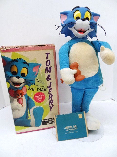 mattel-talking-tom-and-jerry-doll-w-original-box-lot-73