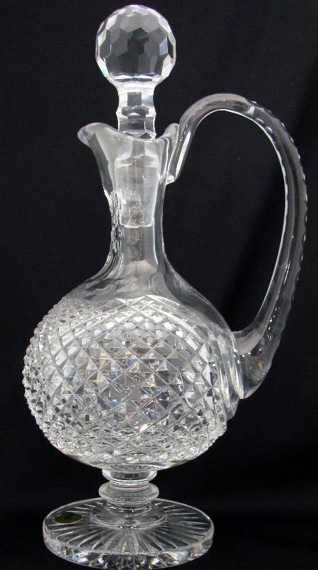 829: Waterford Crystal Claret Wine Decanter : Lot 829
