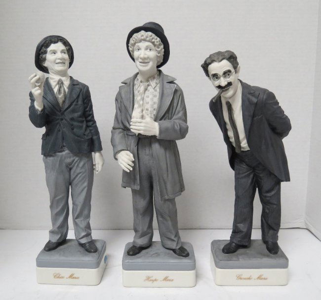 Limited Edition Algora "Marx Brothers" Figures Lot 257