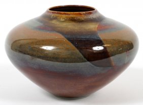 DAVID GREENBAUM ART POTTERY VESSEL : Lot 20424