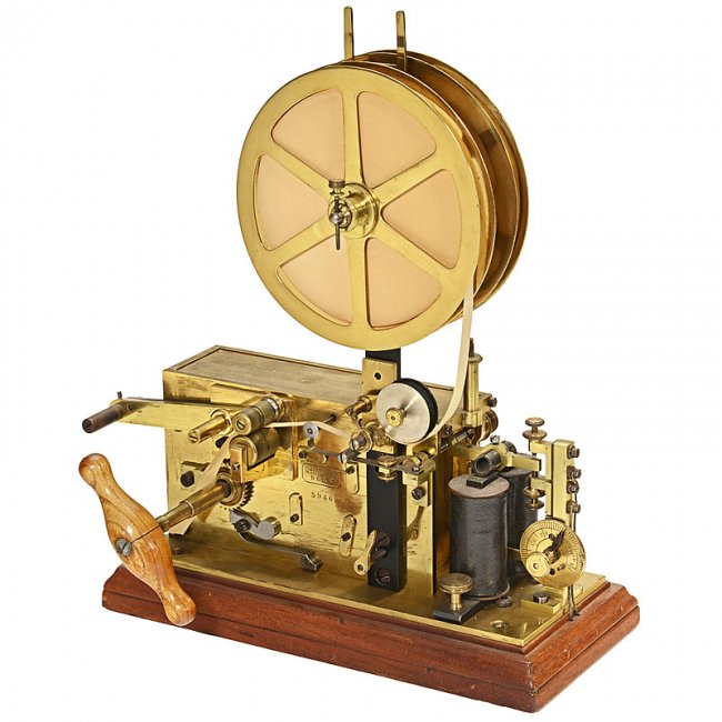 G. Hasler Morse Telegraph, c. 1880 : Lot 241