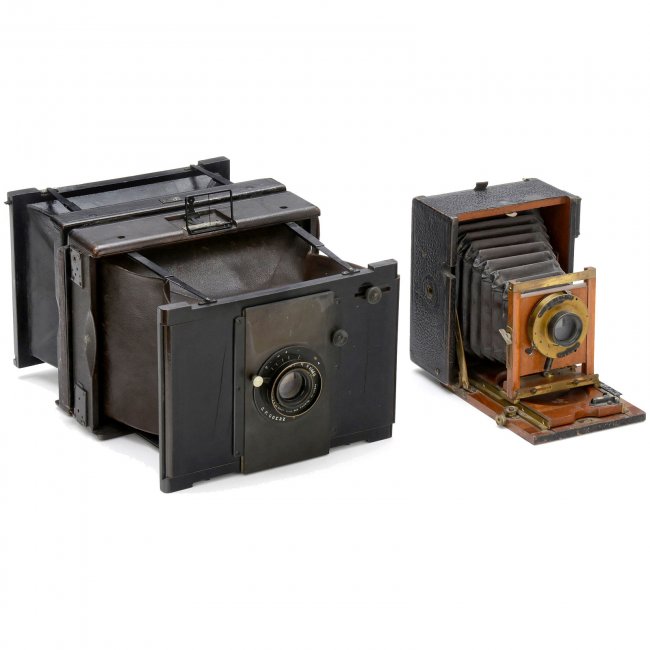 2 German Plate Cameras