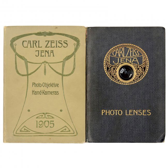 2 Books By Carl Zeiss Jena, 1905/1910